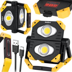 Naświetlacz Rebel Przenośny reflektor LED 2XCOB 10