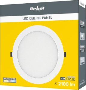 Lampa sufitowa Rebel Lampa sufitowa LED 18W Rebel, 4000K, 230V 3