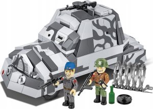 Cobi Klocki Improwizowany samochód pancerny Kubuś Powstanie Warszawskie 6