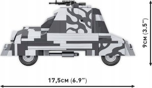 Cobi Klocki Improwizowany samochód pancerny Kubuś Powstanie Warszawskie 7