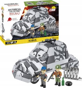 Cobi Klocki Improwizowany samochód pancerny Kubuś Powstanie Warszawskie 10