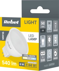 Rebel Light Lampa Led 6W, MR16, 6500K, 12V 3