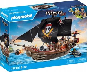 Figurka Playmobil Zestaw z figurkami Pirates 71530 Duży statek piracki 1