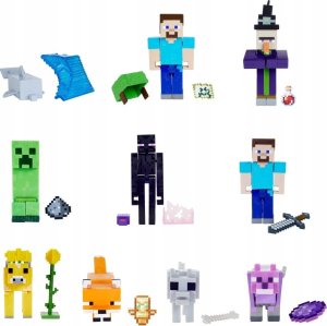 Figurka Mattel MINECRAFT FIGURKA PODSTAWOWA AKCES MIX GTP08 WB8 3