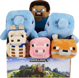 Mattel MINECRAFT PLUSZ PODSTAWOWY 20CM AST HBN39 DISP6 7