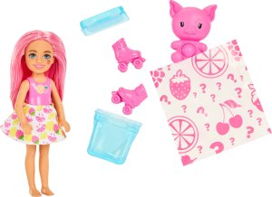 Lalka Barbie Mattel BRB POP REV OWOCOWY SOK CHELSEA MIX HRK58 WB4 2