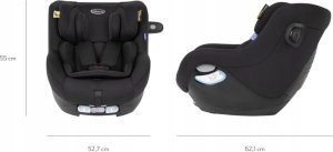 Fotelik samochodowy Graco GRACO FOTELIK SNUGGO R129 MIDNIGHT 13