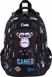 St. Majewski PLECAK 27X38X13 1ZAM 4KIESZ STRIGHT BLUE GAMER 8