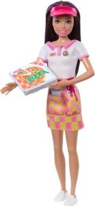 Lalka Barbie Mattel BRB DOSTAWCZYNI PIZZY 1 PRACA SKIPPER HTK36 WB4 1