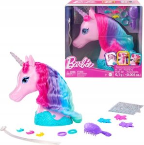 Mattel BRB GLOWA DO STYLIZACJI JEDNOROZEC JCW52 WB2 1