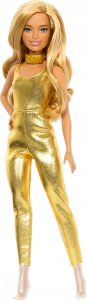 Lalka Barbie Mattel BRB FASHION ZLOTY KOMBINEZON HRH19 WB6 1