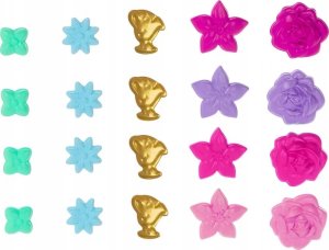 Mattel DISNEY KWIATOWA MODA BELLA HWB41 WB3 4