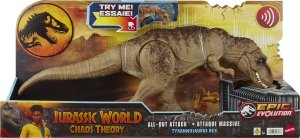 Figurka Mattel Jurassic World T-Rex Totalny Atak (HXF53) 12