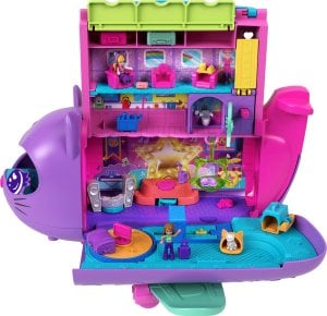 Mattel Polly Pocket Kotolot Koci Samolot (HWP19) 12