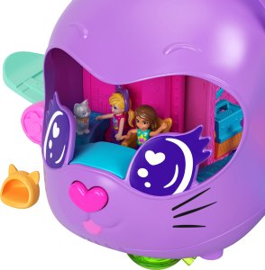 Mattel Polly Pocket Kotolot Koci Samolot (HWP19) 18