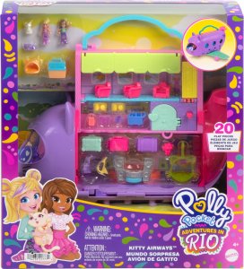 Mattel Polly Pocket Kotolot Koci Samolot (HWP19) 2
