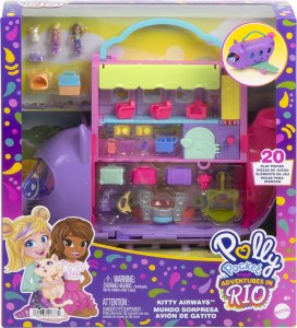 Mattel Polly Pocket Kotolot Koci Samolot (HWP19) 21