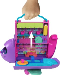 Mattel Polly Pocket Kotolot Koci Samolot (HWP19) 8