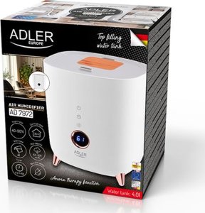 Nawilżacz powietrza Adler Nawilżacz ultradźwiękowy Adler AD 7972 wyświetlacz LED 8