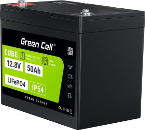 Green Cell Green Cell CUBE Akumulator LiFePO4 50Ah 12.8V 640Wh Litowo-Żelazowo-Fosforanowy do Kampera, Wózka golfowego,Elektrowni wiatrowej 4