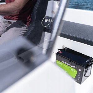 Green Cell Green Cell CUBE Akumulator LiFePO4 60Ah 12.8V 768Wh Litowo-Żelazowo-Fosforanowy do Silników elektrycznych, Kampera, Podnośników 9