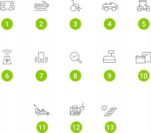 Green Cell Green Cell CUBE akumulator LiFePO4 20Ah 12.8V 256Wh Litowo-Żelazowo-Fosforanowy do Traktorka, Kosiarki, Pojazdów elektrycznych 15