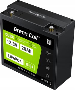 Green Cell Green Cell CUBE akumulator LiFePO4 20Ah 12.8V 256Wh Litowo-Żelazowo-Fosforanowy do Traktorka, Kosiarki, Pojazdów elektrycznych 3