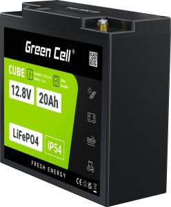 Green Cell Green Cell CUBE akumulator LiFePO4 20Ah 12.8V 256Wh Litowo-Żelazowo-Fosforanowy do Traktorka, Kosiarki, Pojazdów elektrycznych 4
