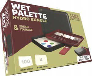 Army Painter The Army Painter: Wet Palette - Hydro Bundle & Brush Storage 1