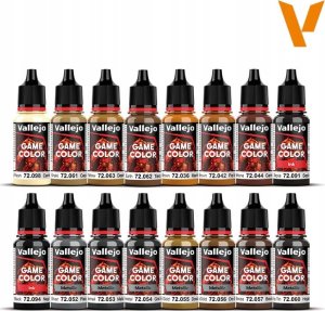 Vallejo : 72.189 - Game Color - Leather & Metal (8x18 ml) 2