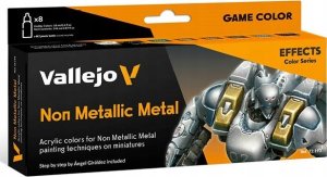 Vallejo Vallejo: 72.193 - Game Color - Non Metallic Metal (8x18 ml) 1