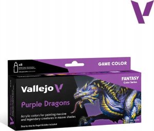 Vallejo Vallejo: 72.194 - Game Color - Purple Dragons (8x18 ml) 1