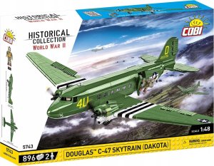 Cobi COBI 5743 Historical Collection WWII Samolot transportowy Douglas C-47 Skytrain (Dakota) 896 klocków 2