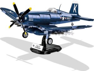Cobi Historical Collection Korean War -> Samolot Vought F4U-4 Corsair, 510 klocków (2417) 2