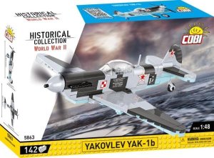 Cobi COBI 5863 Historical Collection WWII Yakovlev Yak-1B 142 klocki 1