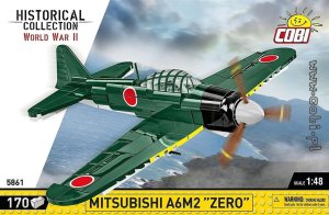 Cobi COBI 5861 Historical Collection WWII Mitsubishi A6M2 "Zero" 170 klocków 1