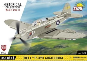 Cobi COBI 5746 Historical Collection WWII BELL P-39D Airacobra 361 klocków 1