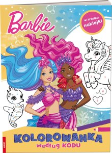 Ameet Kolorowanka według kodu. Barbie Dreamtopia KKO-1401 1