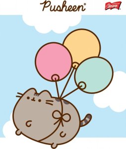MAJEWSKI Zeszyt A5 32k krata laminowany Pusheen p15 mix cena za 1 szt 2
