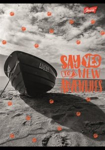 MAJEWSKI Zeszyt A5 60k krata laminowany Adventure p10, mix cena za 1 szt 3