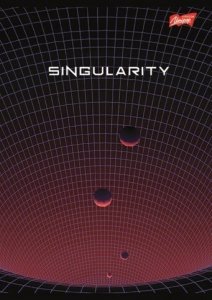 MAJEWSKI Zeszyt A5 80k linia laminowany Singularity p10, mix cena za 1 szt 2