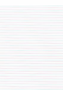 MAJEWSKI Zeszyt A4 32k linia podwójna dwukolorowa laminowany ST.RIGHT p15, mix cena za 1 szt 2