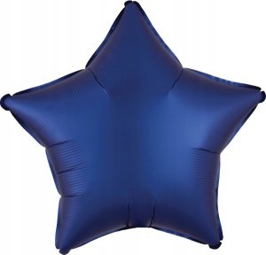 AMSCAN Balon foliowy Lustre Navy niebieski gwiazda 48cm 9914112 1