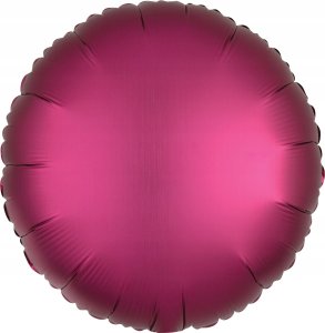 AMSCAN Balon foliowy Lustre Pomegranate okrągły 43cm 9914161 1