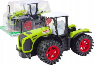 LeanToys Traktor Farmerski Duży Napęd Frykcyjny Zielony Pojazd Rolniczy 1