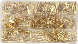 LeanToys Zestaw konektorów samochodowych kablowych 600szt 2