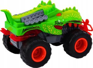 LeanToys Auto Terenowe Dinozaur T-Rex Światła Dźwięki Napęd Zielony 3