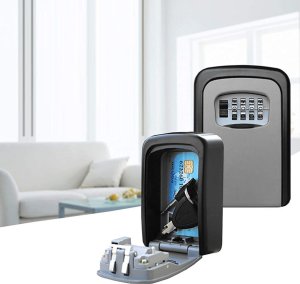 ExtraLink EXTRALINK HOME METALOWY SEJF SKRZYNKA SZAFKA KASETKA NA KLUCZE NA ŚCIANĘ KOD SZYFR S-410 3