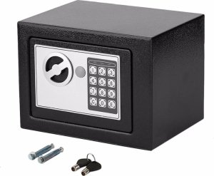 ExtraLink EXTRALINK HOME SEJF NA ZAMEK ELEKTRONICZNY CYFROWY SZYFR KASETKA PANCERNA KLUCZE S-406 2