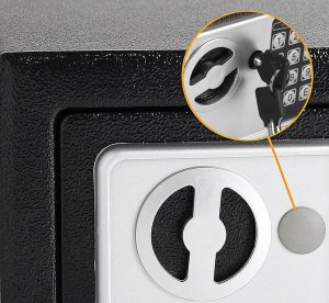 ExtraLink EXTRALINK HOME SEJF NA ZAMEK ELEKTRONICZNY CYFROWY SZYFR KASETKA PANCERNA KLUCZE S-406 8